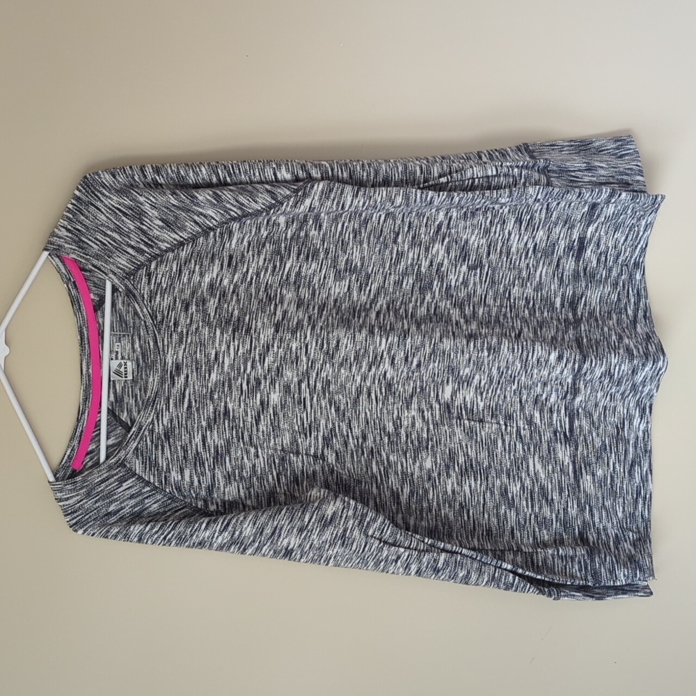 RBX Performance Long Sleeve Top PLUS 1X Black White